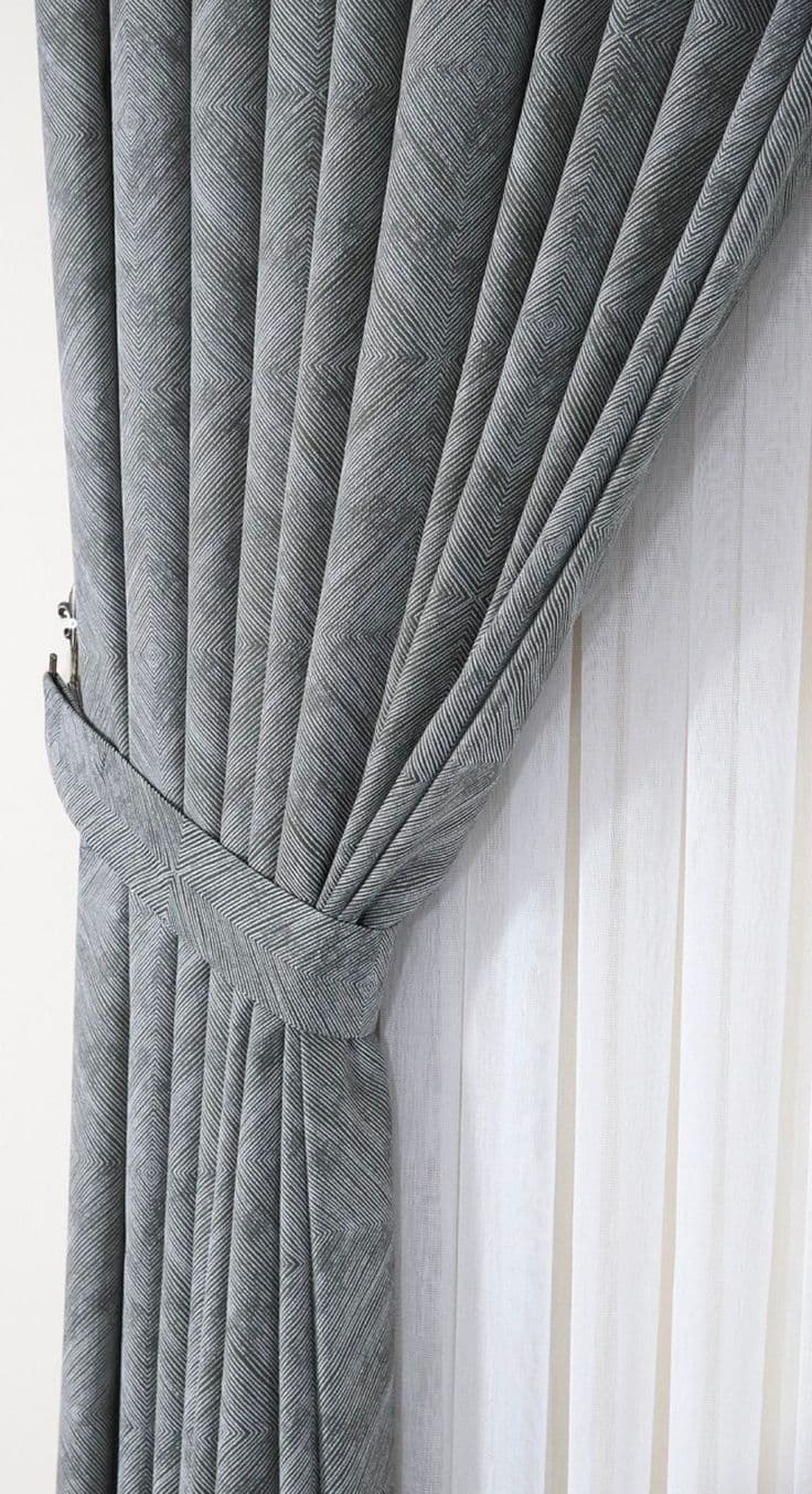 Window Tie-Back Curtains